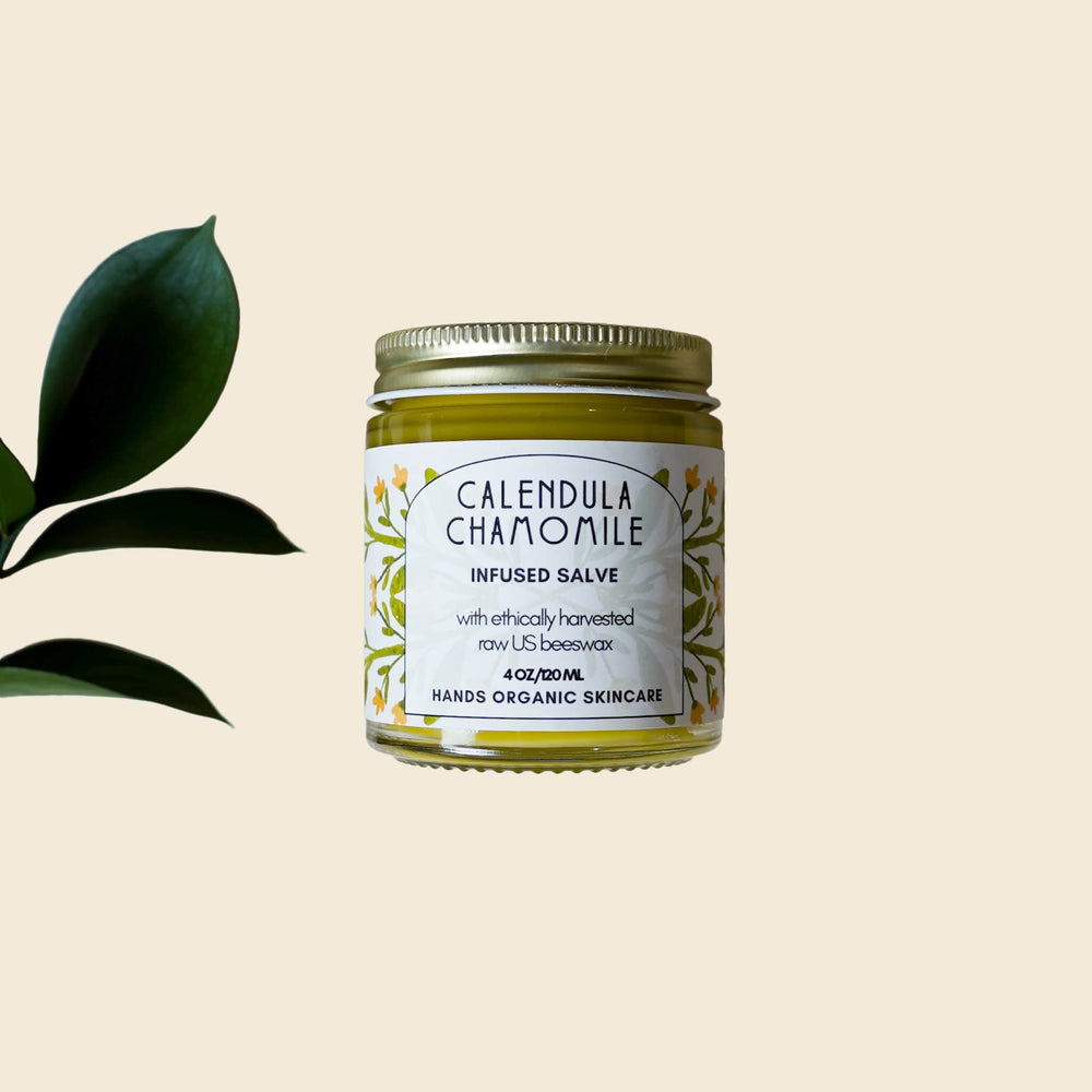 
                      
                        Calendula Chamomile Infused Salve
                      
                    